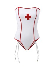 SUBBLIME - COSTUME DINFIRMIÈRE SEXY AVEC TEDDY S/M