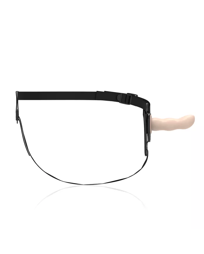 FETISH SUBMISSIVE HARNESS - SILICONE CHAIR POINT G 12,5 CM