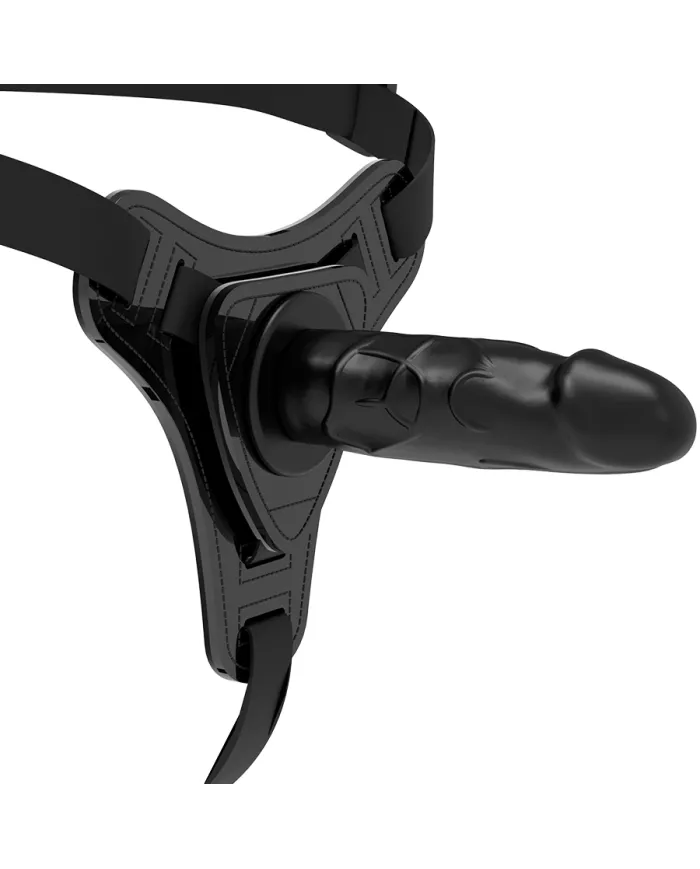FETISH SUBMISSIVE HARNESS - SILICONE NOIR RÉALISTE 15 CM FETISH SUBMISSIVE HARNESS - SILICONE NOIR RÉALISTE 15 CM