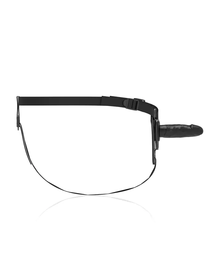 FETISH SUBMISSIVE HARNESS - SILICONE NOIR RÉALISTE 15 CM FETISH SUBMISSIVE HARNESS - SILICONE NOIR RÉALISTE 15 CM