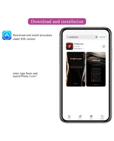 PRETTY LOVE - BILLY VIBRATION VIOLET APPLICATION GRATUITE
