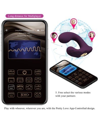 PRETTY LOVE - BILLY VIBRATION VIOLET APPLICATION GRATUITE