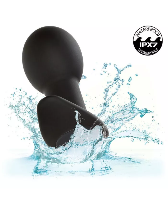 CALEXOTICS - ROCK BOTTOM PLUG ANAL 10 VIBRATIONS SILICONE NOIR CALEXOTICS - ROCK BOTTOM PLUG ANAL 10 VIBRATIONS SILICONE NOIR