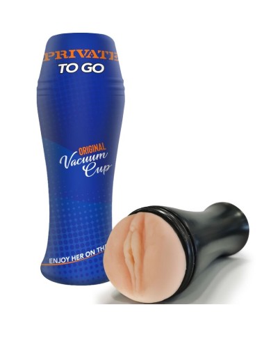 PRIVATE - MASTURBATEUR ORIGINAL VIDE TASSE À EMPORTER