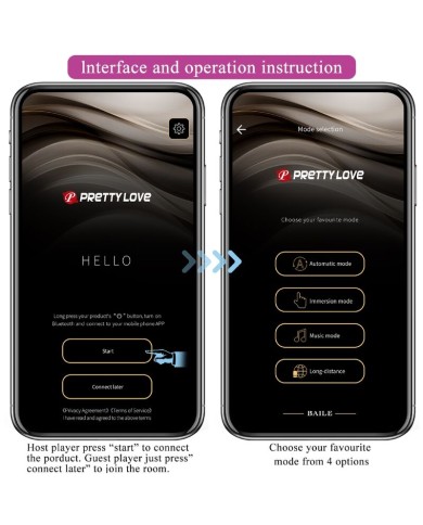 PRETTY LOVE - BILLY VIBRATION VIOLET APPLICATION GRATUITE
