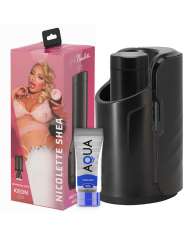 KIIROO - KEON + FEEL NICOLETTE SHEA STROKER + LUBRIFIANT DE QUALITÉ AQUA 50 ML