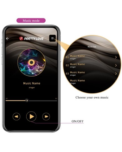 PRETTY LOVE - BILLY VIBRATION VIOLET APPLICATION GRATUITE