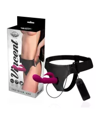 HARNESS ATTRACTION - RNES VIBRATEUR LAPIN VINCENT 15 CM -O- 4 CM HARNESS ATTRACTION - RNES VIBRATEUR LAPIN VINCENT 15 CM -O- 4 CM