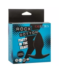 CALEXOTICS - ROCK BOTTOM PLUG ANAL PARFAIT 10 VIBRATIONS SILICONE NOIR