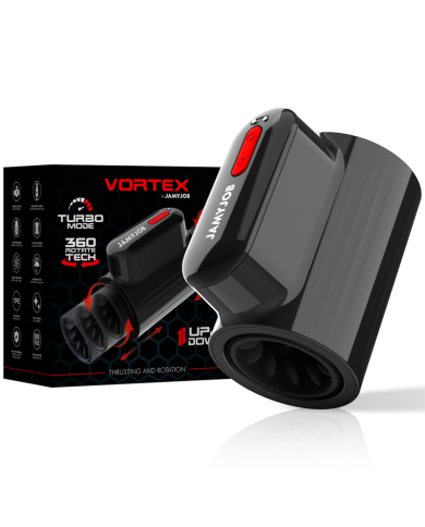 JAMYJOB - MASTURBATEUR VORTEX ET ROTATION TECH TURBO MODE