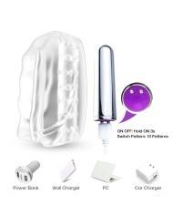 ARMONY - MASTER MASTURBATEUR & VIBRATEUR TRANSPARENT