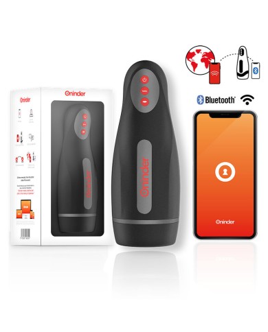 ONINDER - MASTURBATEUR RECHARGEABLE POUR HOMME SEOUL 10 VITESSES - APPLICATION GRATUITE