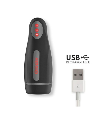 ONINDER - MASTURBATEUR RECHARGEABLE POUR HOMME SEOUL 10 VITESSES - APPLICATION GRATUITE