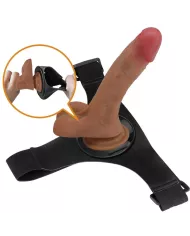 PRETTY LOVE - SLIP HARNAIS UNIVERSEL AVEC GODE VIBRANT ET SQUIRTING 15,5 CM MULATO PRETTY LOVE - SLIP HARNAIS UNIVERSEL AVEC GODE VIBRANT ET SQUIRTING 15,5 CM MULATO