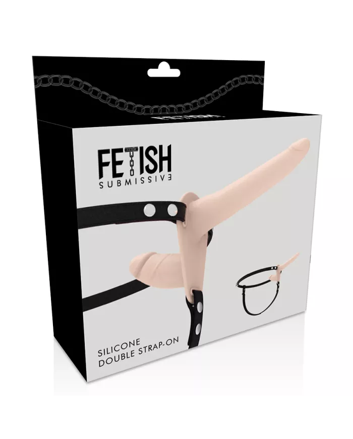 FETISH SUBMISSIVE HARNESS - DOUBLE PÉNÉTRATION CHAIR