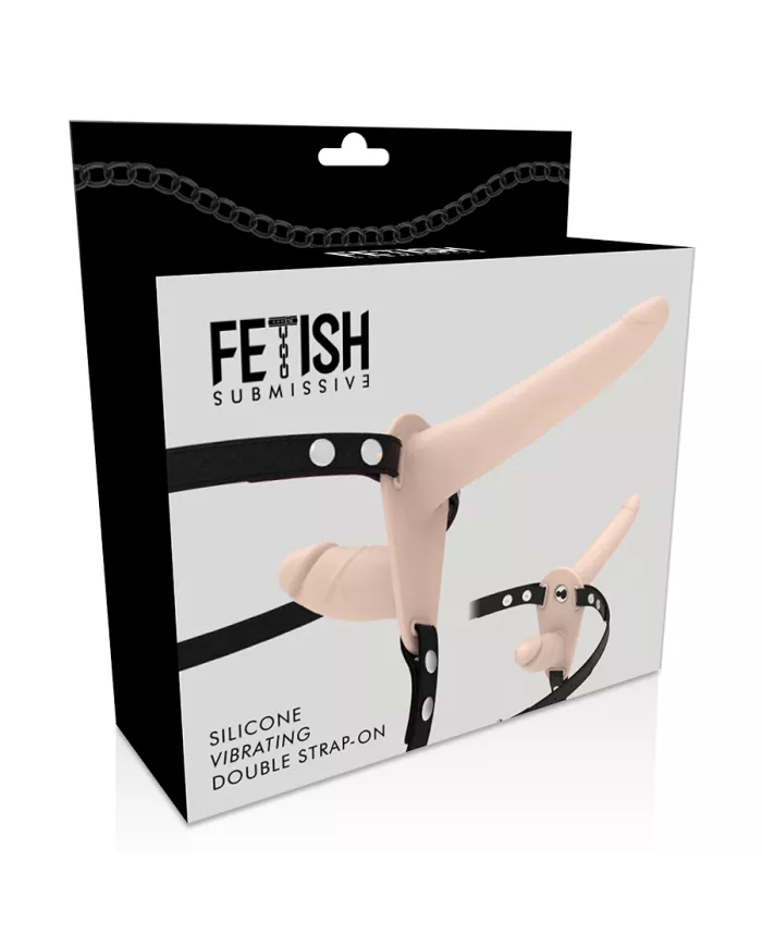 FETISH SUBMISSIVE HARNESS - VIBRATEUR FLESH UP DOUBLE PÉNÉTRATION FETISH SUBMISSIVE HARNESS - VIBRATEUR FLESH UP DOUBLE PÉNÉTRATION