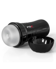 PDX EXTREME - SLIDE & GLIDE MASTURBATEUR AUTOLUBRIFIANT TRANSPARENT