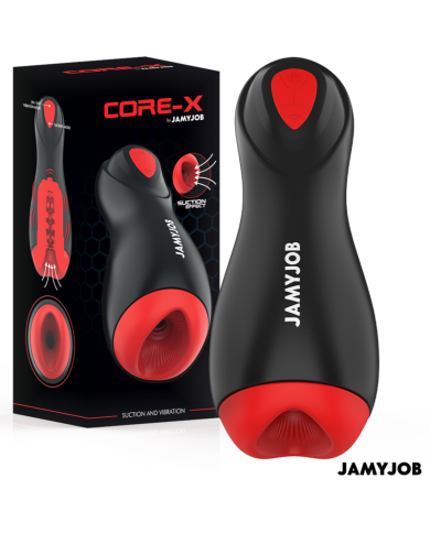 JAMYJOB - MASTURBATEUR AUTOMATIQUE CORE-X 5 MODES D'ASPIRATION ET DE VIBRATION