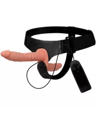 HARNESS ATTRACTION - HARRIS DOUBLE PENETRACI N AVEC VIBRATION 18 CM -O- 3.5 CM HARNESS ATTRACTION - HARRIS DOUBLE PENETRACI N AVEC VIBRATION 18 CM -O- 3.5 CM