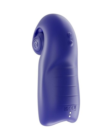 SNAIL VIBE - EVO POUR LUI MASTURBATEUR HOMME SLIDE NROLL BLEU FONCÉ