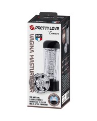 PRETTY LOVE - MASTURBATEUR HOMME TAMARA VIBRATEUR MULTI-VITESSES NOIR