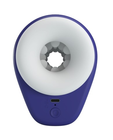 PRETTY LOVE - MASTURBATEUR POUR HOMME DJ LADY AVEC VIBRATION 5 RÉGLAGES VIOLET