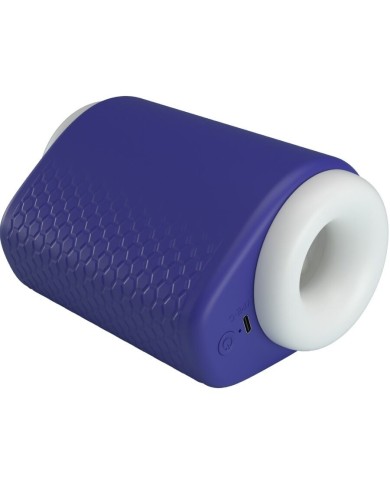 PRETTY LOVE - MASTURBATEUR POUR HOMME DJ LADY AVEC VIBRATION 5 RÉGLAGES VIOLET