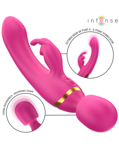 INTENSE - VIBRATEUR DOUBLE WINONA LAPIN ET BAGUETTE