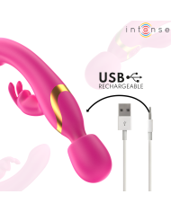 INTENSE - VIBRATEUR DOUBLE WINONA LAPIN ET BAGUETTE