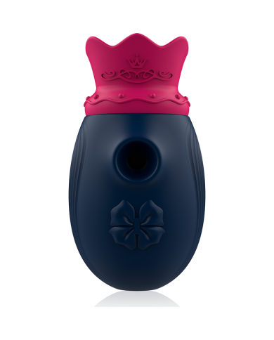 INTENSE - STIMULATEUR DE CLITORIS 10 MODES D'ASPIRATION ET DE LÉCHAGE - BLEU