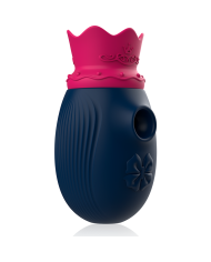 INTENSE - STIMULATEUR DE CLITORIS 10 MODES D'ASPIRATION ET DE LÉCHAGE - BLEU