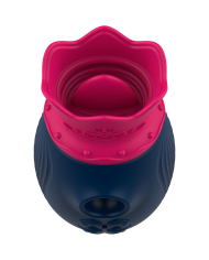 INTENSE - STIMULATEUR DE CLITORIS 10 MODES D'ASPIRATION ET DE LÉCHAGE - BLEU