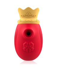 INTENSE - STIMULATEUR CLITORIS 10 MODES D'ASPIRATION ET DE LÉCHAGE - ROUGE
