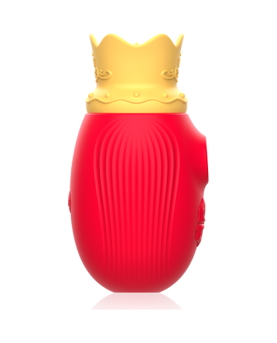 INTENSE - STIMULATEUR CLITORIS 10 MODES D'ASPIRATION ET DE LÉCHAGE - ROUGE