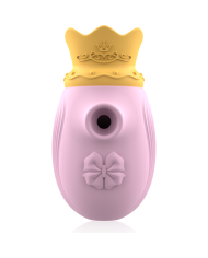 INTENSE - STIMULATEUR DE CLITORIS 10 MODES D'ASPIRATION ET DE LÉCHAGE - ROSE