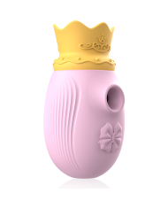 INTENSE - STIMULATEUR DE CLITORIS 10 MODES D'ASPIRATION ET DE LÉCHAGE - ROSE