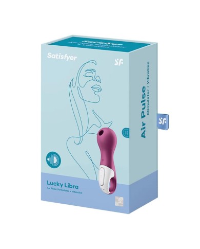 SATISFYER - STIMULATEUR ET VIBRATEUR LUCKY LIBRA