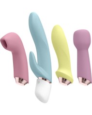 SATISFYER - MARVELOUS FOUR ENSEMBLE VIBRATEUR ET AIR PULSE