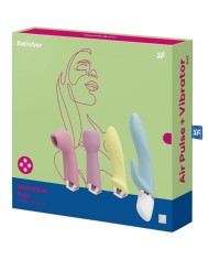 SATISFYER - MARVELOUS FOUR ENSEMBLE VIBRATEUR ET AIR PULSE