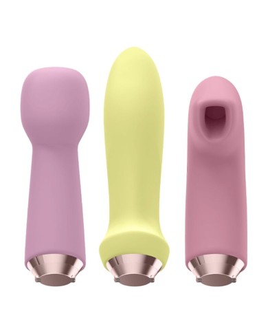 SATISFYER - MARVELOUS FOUR ENSEMBLE VIBRATEUR ET AIR PULSE