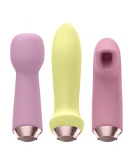 SATISFYER - MARVELOUS FOUR ENSEMBLE VIBRATEUR ET AIR PULSE
