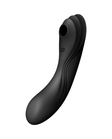 SATISFYER - STIMULATEUR ET VIBRATEUR CURVY TRINITY 4 NOIR