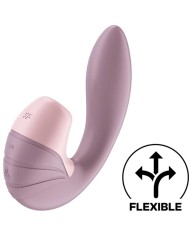 SATISFYER - SUPERNOVA AIR PULSE STIMULATEUR ET VIBRATION BLANC