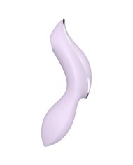 SATISFYER - VIBRATEUR CURVY TRINITY 2 AIR PULSE NOIR