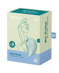 SATISFYER - STIMULATEUR ET VIBRATEUR PEARL DIVER VERT