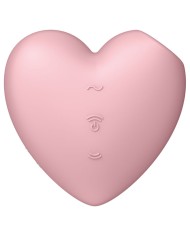 SATISFYER - CUTIE HEART STIMULATEUR ET VIBRATEUR DE PULSE D'AIR BLEU