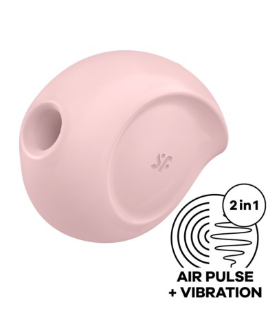 SATISFYER - STIMULATEUR ET VIBRATEUR D'IMPULSIONS D'AIR SUGAR RUSH ROSE
