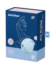 SATISFYER - STIMULATEUR ET VIBRATEUR D'IMPULSIONS D'AIR SUGAR RUSH ROSE