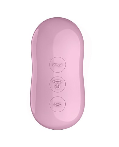 SATISFYER - STIMULATEUR ET VIBRATEUR D'IMPULSIONS D'AIR DE BARBE À COTON LILAS