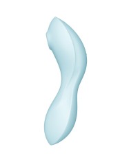SATISFYER - APPLICATION STIMULATEUR ET VIBRATEUR CURVY TRINITY 5 BLANC